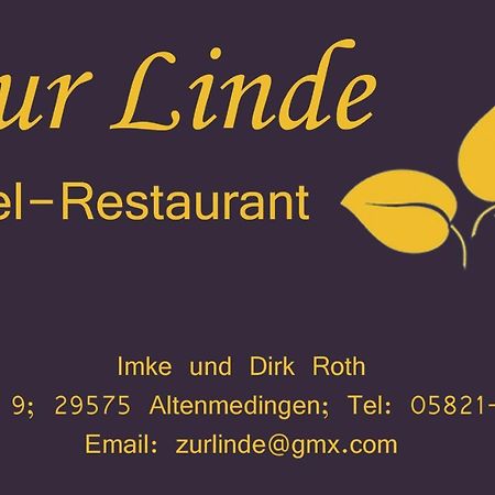 Hotel-Restaurant Zur Linde Altenmedingen Rum bild
